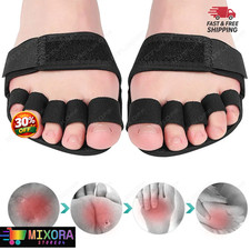 Toe Straightener Splint, Hammer Toe Cushions Pads Toe Alignment Loops 1Pair