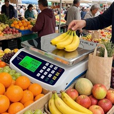 Commercial Food Scale 88lb/40kg Digital Price Computing Deli Market Weighing NaV