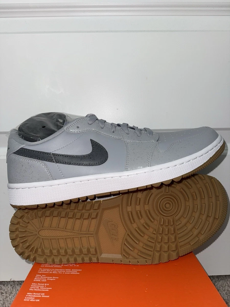 Jordan 1 Golf Low Wolf Grey Gum | eBay
