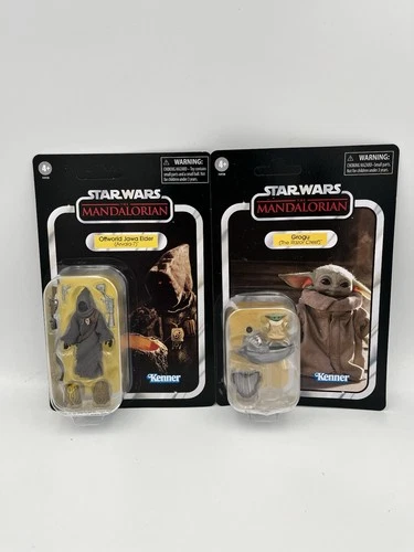 Star Wars TVC Haslab Razor Crest HAS001 Grogu HAS002 Offworld Jawa Elder Carded