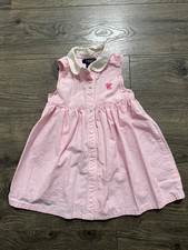 Chaps 2T Pink Gingham Dress NWOT