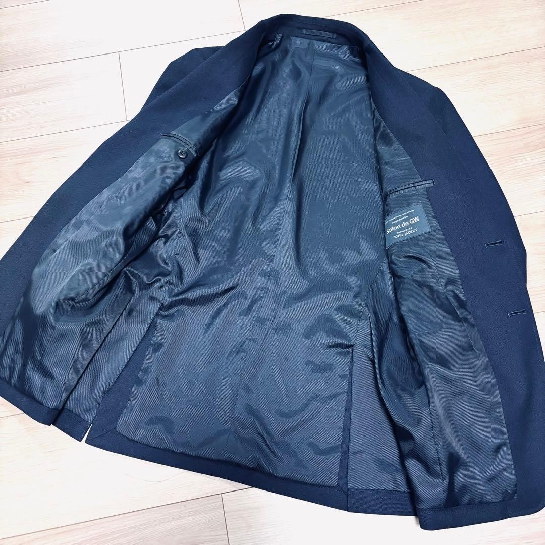 Ring Jacket Navy Blazer Tailored Jacket Salon de … - image 22