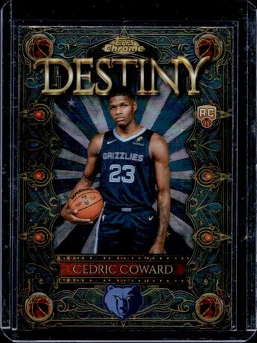 2025 Topps Chrome Cedric Coward Refractors (RAW)