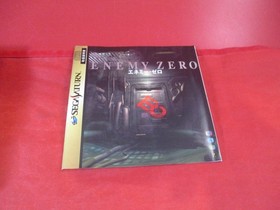 Enemy Zero (Sega Saturn - **JAPAN**) COMPLETE w/ Disc manual case WORKS!
