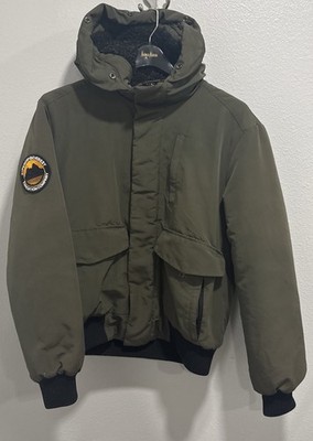 Superdry Everest Explore Expedition Company Ladies Size Large Olive Green READ