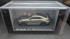 Kyosho 1/43 Lexus RC F Performance Package Sonic Titanium Mini Car RHD Unopened
