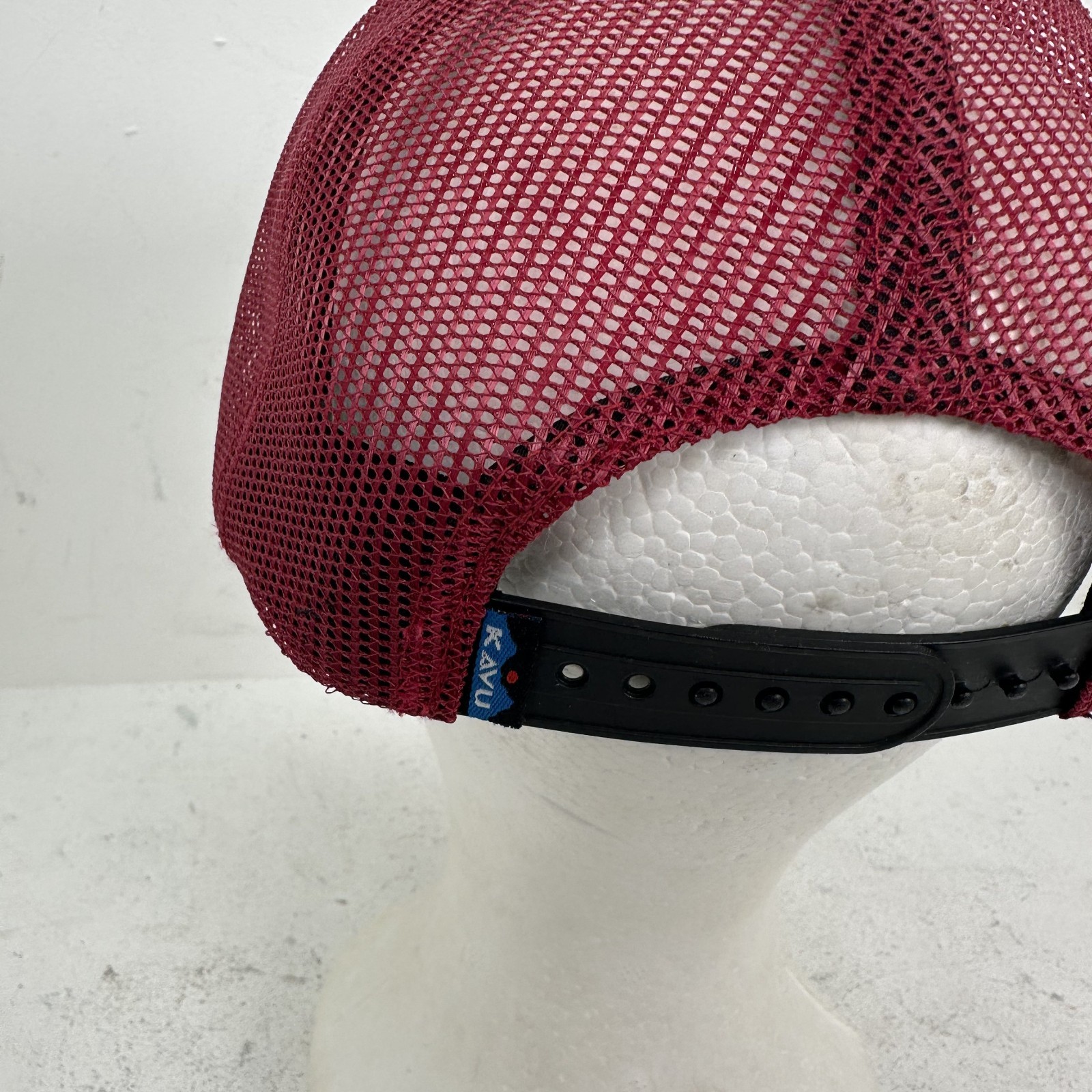 KAVU Logo Patch Trucker Hat Adjustable Snapback C… - image 5