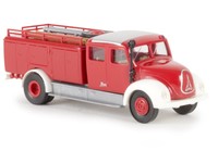 Brekina 1/87 42245 Magirus Mercur Tlf 15 Rot, Weiss, - Neu