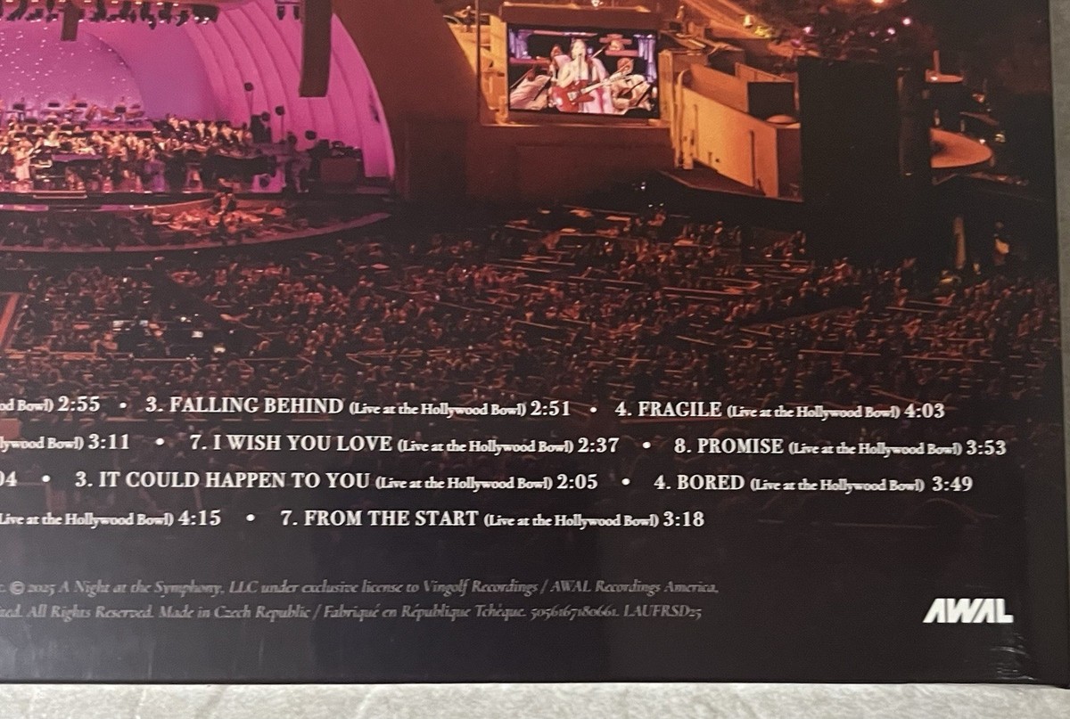 LAUFEY A NIGHT AT THE SYMPHONY HOLLYWOOD BOWL 2LP RSD 2025