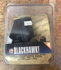 NEW Blackhawk Serpa Sportster Level 2 Holster H&K USP Compact P2000 410509BK-L *