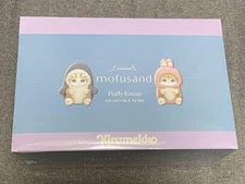 Complete set of 6 mofusand Kiramekko Fluffy Kittens mofusand Plush Keychain New