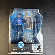 DC Mcfarlane Multiverse Wally West Speed Metal Figure Darkest Knight BAF Series