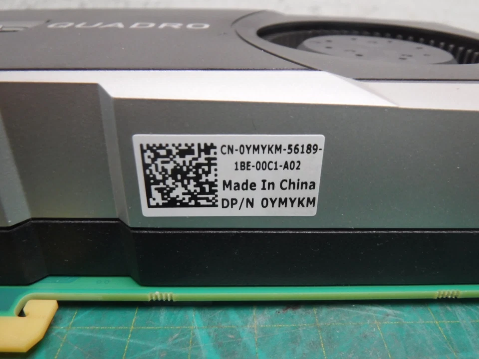 Dell NVIDIA Quadro 5000 2.5GB GDDR5 PCIe Workstation Graphics Card 0YMYKM DVI DP - Image 2 of 4