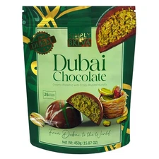 Simply Bklva Dubai Chocolate Pistachio Dome, 15.87 Ounce