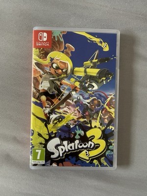 Splatoon 3 Nintendo Switch Spiel Inklusive Hülle Mit Wendecover-Design