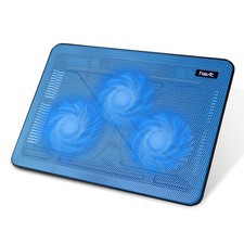 Havit HV-F2056 15.6-17 Inch Laptop Cooler Cooling Pad - Slim Portable blue