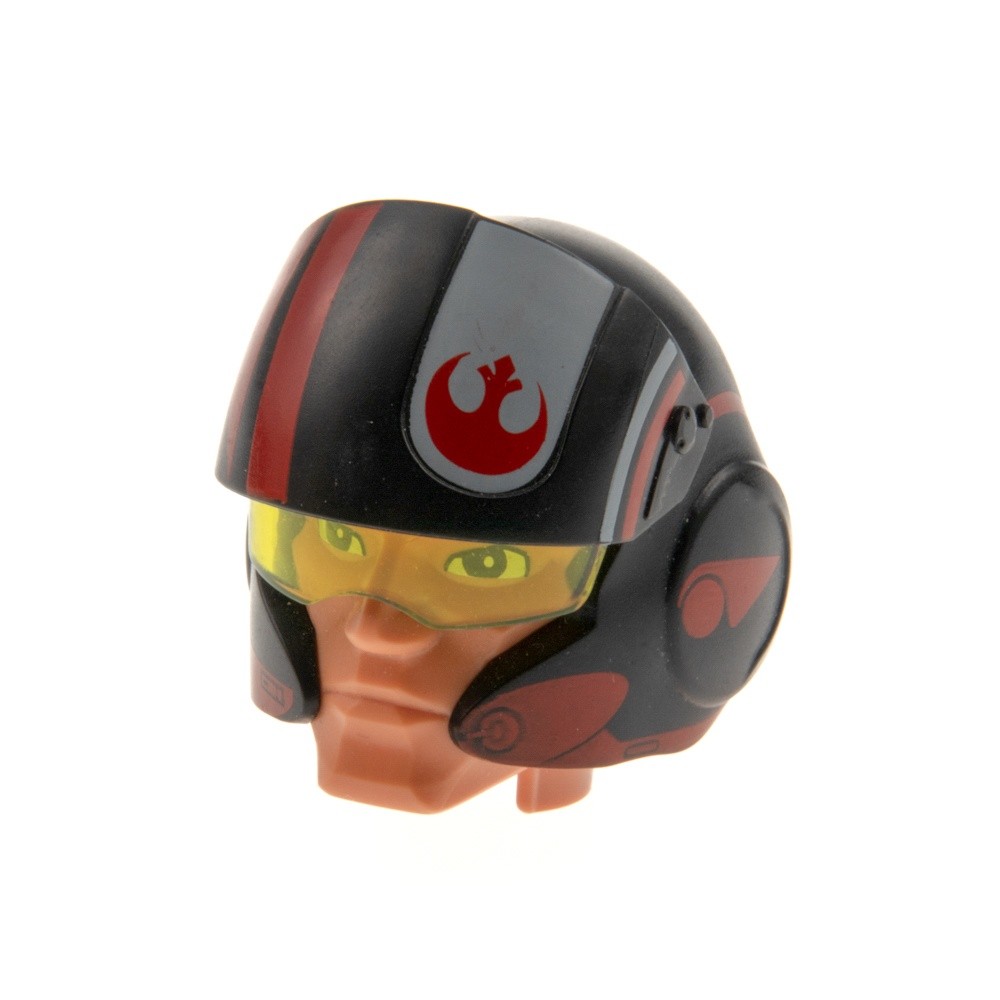 1X Lego Large Figure Head Star Wars Poe Dameron Nougat 75115 BB0694C01PB01