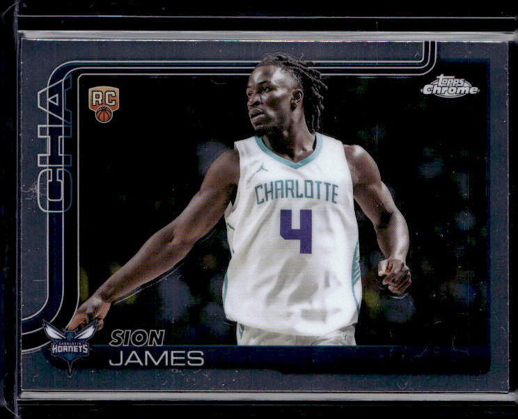2025-26 Topps Chrome #283 Sion James Rookie