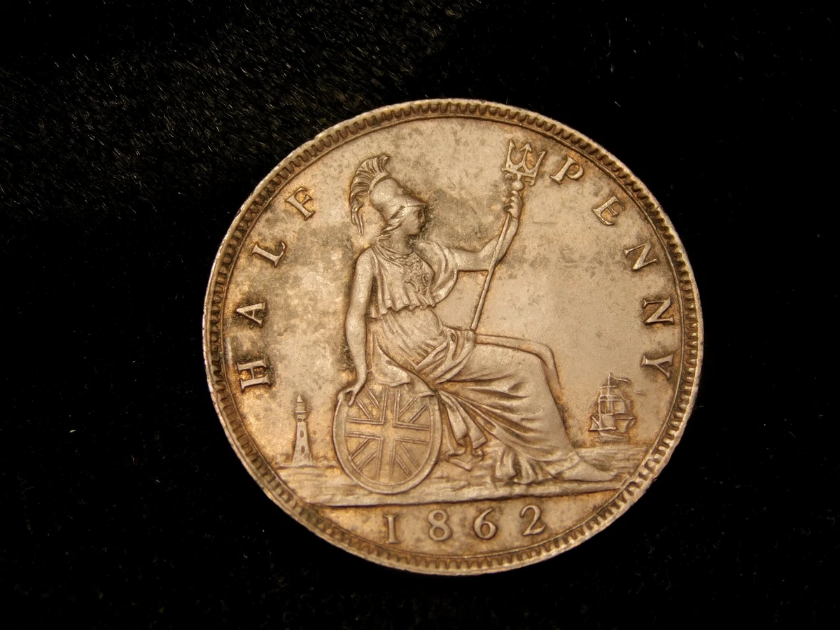 1862 Year UK Half Pennies for sale | eBay