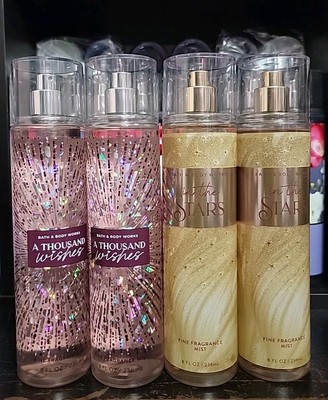 LOT 4 BATH & BODY WORKS FINE FRAGRANCE MIST 8 OZ | eBay