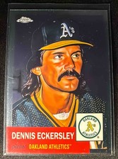 Dennis Eckersley 2022 Topps Chrome Platinum Anniversary #473 Athletics