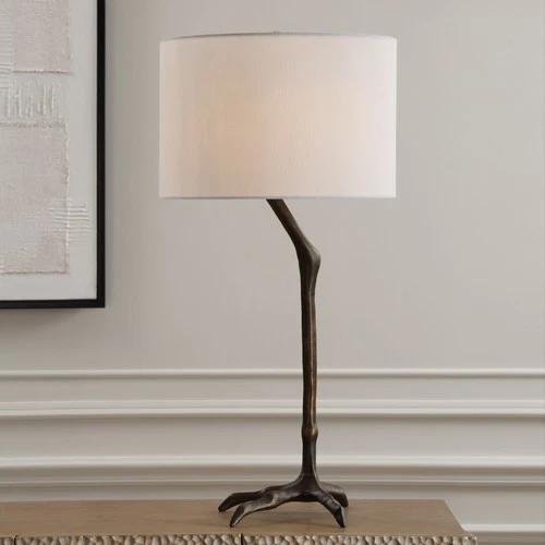Uttermost Perch Bird-Leg Table Lamp - 31" H X 15" W X 15" D - Picture 4 of 8