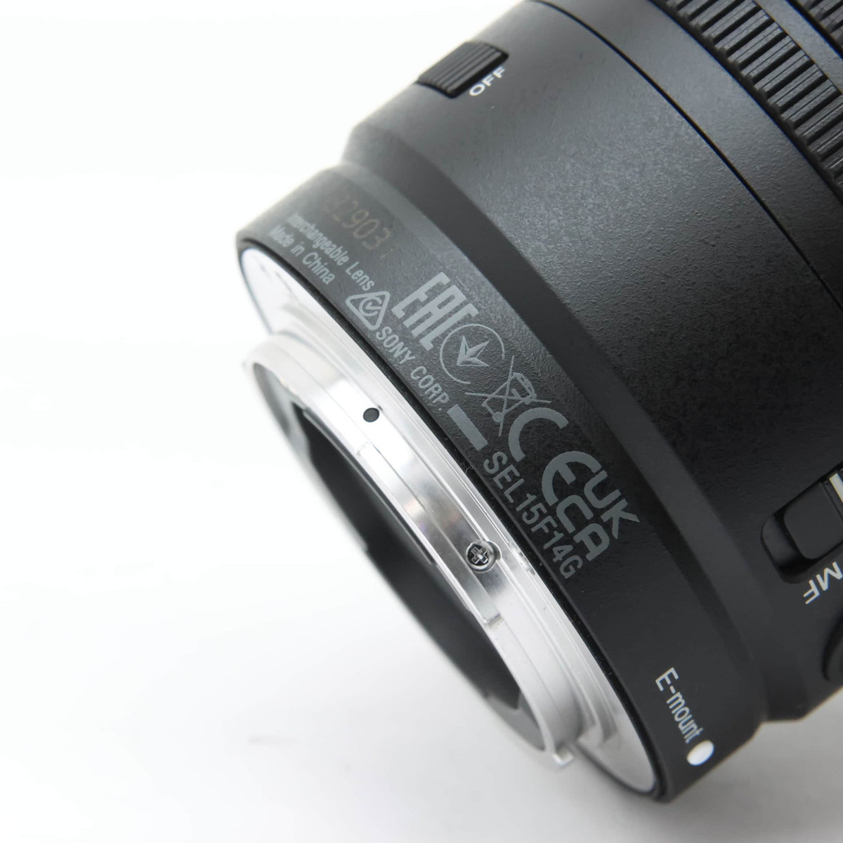SONY E 15mm F/1.4 G SEL15F14G (for SONY E mount) APS-C #539 SONY E 15mm F/1.4 G SEL15F14G (for SONY E mount) APS-C #539