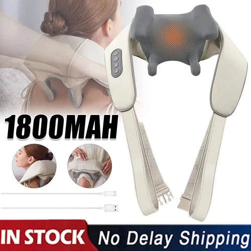 Shiatsu Neck and Shoulder Massager with Heat, photo 3