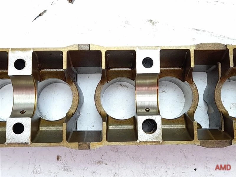 2003 BMW 330ci 325ci 325i 330i E46 M54 Exhaust Bearing Ledge With Caps 1436224 - Image 3 of 4