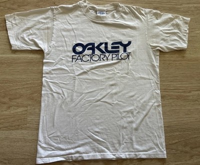 Vtg Oakley Genuine Software Men's L T Shirt Oakley Factory Pilot