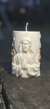 Jesus Christ Candle – Christian Religious Home Decor Gift