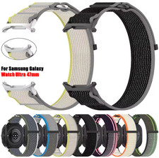 No Gap Strap For Samsung Galaxy Watch Ultra 47mm/Ultra 2025 Nylon Watch Band