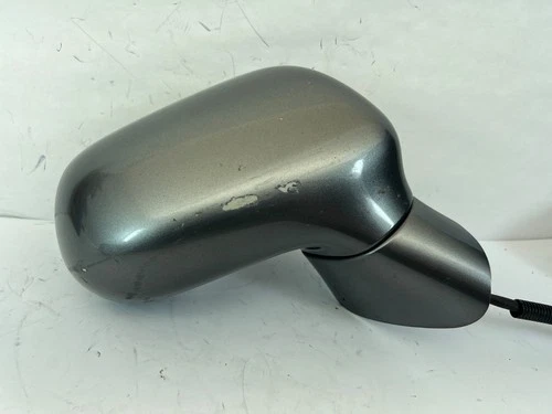 2006-11 Honda Civic sedan Passenger Right Mirror power Polished Metal Gray Grey