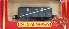 Hornby R6058 20T 9 Plank Open Wagon 30987 in NE Loco Coal Grey Livery