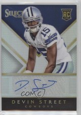 2014 Panini Select Rookie Auto Silver Prizm 97/99 Devin Street #RA-DS Auto 0a1