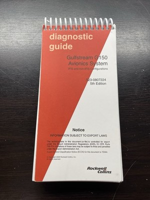 Rockwell Collins 5th Edition Gulfstream G150 Avionics Diagnostic Guide Handbook