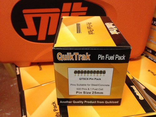 QUIKTRAK 5 BOXES PINS FOR THE SPIT PULSA 700 GREAT PRICE - Afbeelding 1 van 4