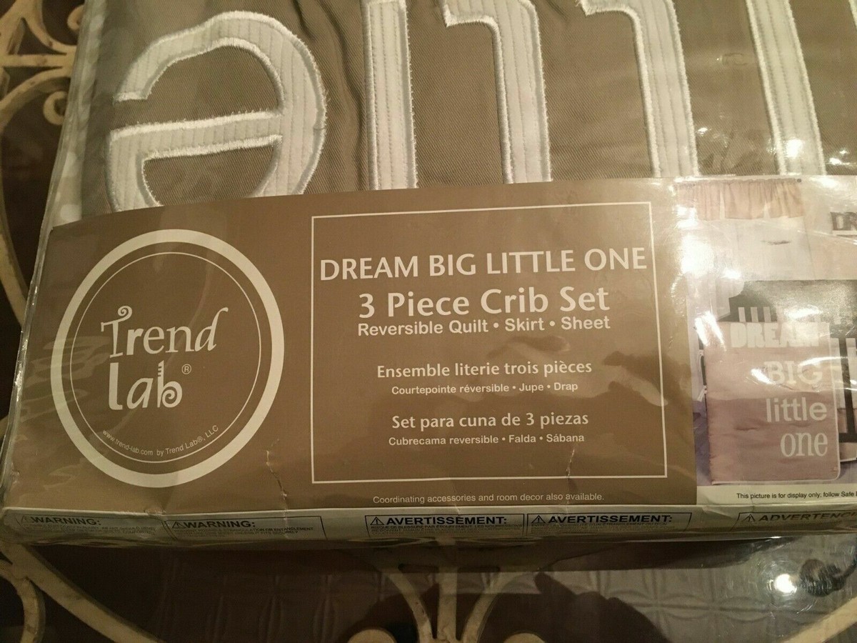 Trend Lab Dream Big Little One Piece Crib Bedding Set