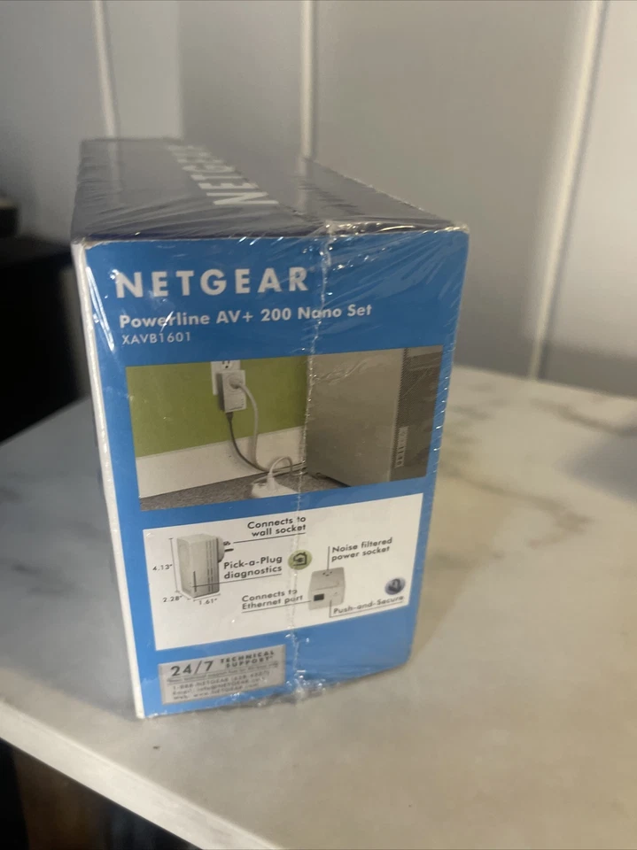 Netgear PowerLine AV+ 200 Nano Adapter XAV1601 Rare !! Free Shipping - Image 4 of 4