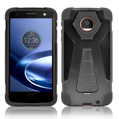 Für Motorola Z Droid Edition 2016 Hybrid Hartschale Ständer stoßfeste Abdeckung - Bild 9 von 23