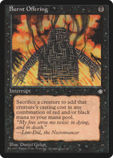 Burnt Offering x (1) MTG - Ice Age - EX/NM - C116 - 4RCards