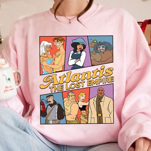 Camiseta Unisex Atlantis El Imperio Perdido Personajes Kida Nedakh Milo Helga 120201 - Imagen 3 de 10