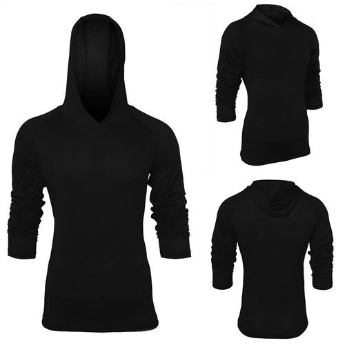 New Men Hooded Sweatshirt Pullover Sport Tops Long Sleeve Hoodies T-Shirts S-3XL - Picture 5 of 14
