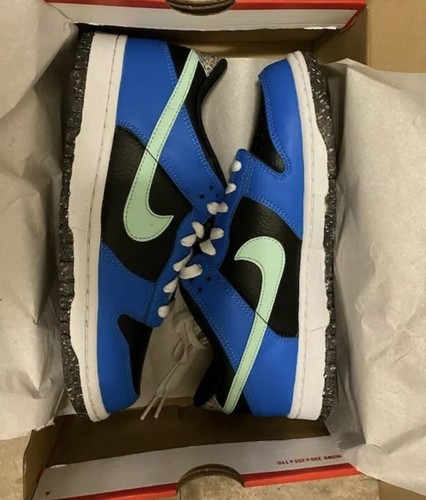NEW Nike Dunk Low Crater Blue Black GS Size 8 Women / 6.5Y DR0165-001 FREE SHIP - Picture 4 of 4