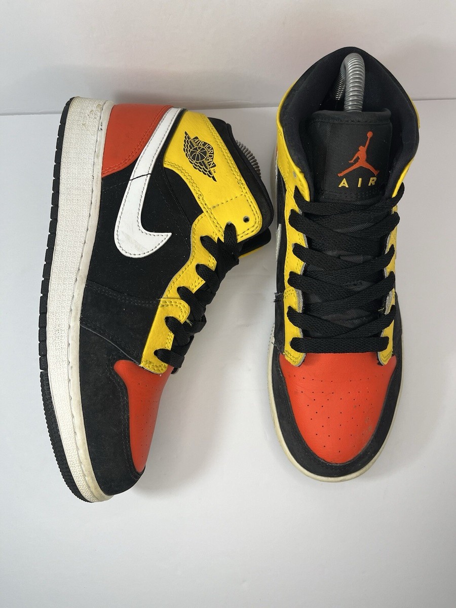 Nike Air Jordan Mid SE GS 'Amarillo Team Orange' BQ6931-087