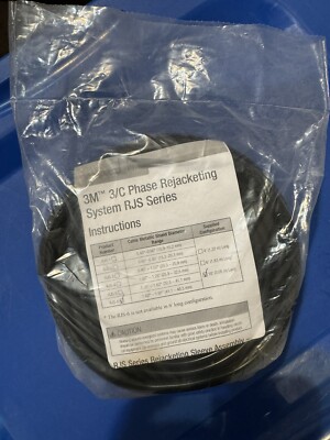 Rejacketing 3M P/N: RJS-6-10FT REJACKETING SLEEVE Silicone Rubber Material