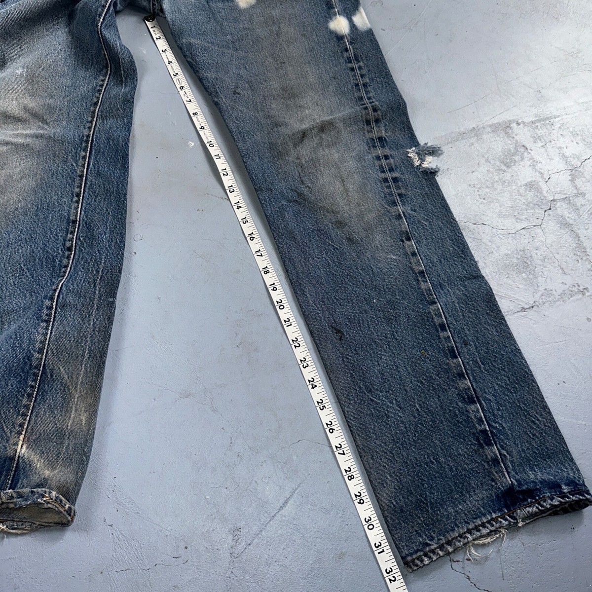 希少80s Levi's 501xxUSA製Authorized Vintage Vintage Levi's 501xx Denim Jeans 80s Made in USA 36x30