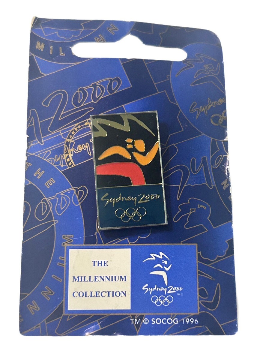 2000オリンピック pins collection Genuine The 2000 Olympic Torch Relay Pin Collection Album WA