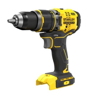 Stanley Fatmax V20 18v 2 Speed Hammer Drill Driver Brushless Skin - SFMCD721B-XE