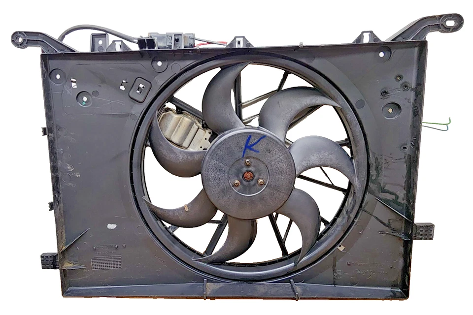 Conjunto de ventilador de refrigeración del motor Volvo S60 2001-2009 130303909 OEM Foto 2 de 4